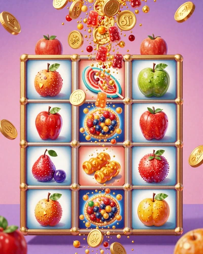 Sweet Bonanza Slot Cover - Candy Pragmatic Play Spielautomat