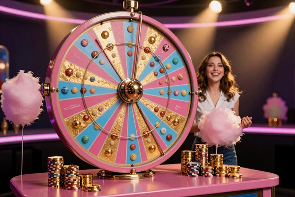 Sweet Bonanza Candyland Live Game Show Wheel SlotMafia